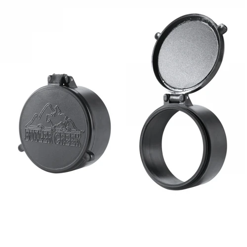 Custom Fit To Your Scope, Create a Watertight, Airtight Seal, And Open With a Touch Of Your thumbs, So You Can Put Your Shot Through The Narrow Window Of Opportunity In The Most Extreme conditions. Multiflex Flip Open Scope Covers- Same Basic features And Design as Standard Flip-Open Series. Tight, Flexible Collar provides Custom Fit For Multiple Scopes. Purchase By The Pair, Eye And Objective Cover Provided.

Type: Scope Cover
Purpose: Lens Protection
Dimensions: 1.76" X 1.53"