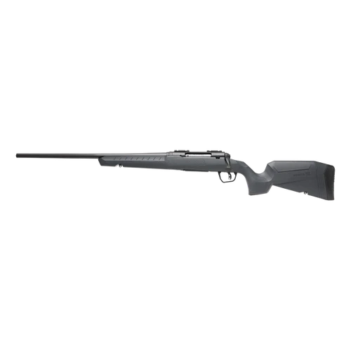 Description
  MANUFACTURER: Savage Arms
    FAMILY: Axis Series
    MODEL: Axis 2
    TYPE: Rifle
    ACTION: Bolt Action
    CALIBER/GAUGE: 308 Win
    FINISH: Matte
    FINISH TYPE: Black
    STOCK: Synthetic Stock
    STOCK/GRIPS: Gray Synthetic

    BARREL: 22"
    OVERALL LENGTH: 42.5"
    DRILLED / TAPPED
    RATE-OF-TWIST: 1-in-10"
    CAPACITY: 4 + 1
    # OF MAGAZINES: 1
    MAG DESCRIPTION: 4 rd. Detachable Box
    SIGHTS: No Sights
    SIGHT TYPE: None
    SPECIAL FEATURE: Left Hand

    WEIGHT: 6.6 lbs.
    SAFETY FEATURES: 2 Position Top Tang
    ADDL INFO: User-Adjustable AccuTrigger
    ADDL INFO: Integral Swivel Studs