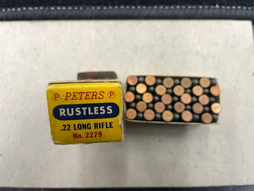 Used Vintage Collectible Peters Rustless 22lr -- 50rds
