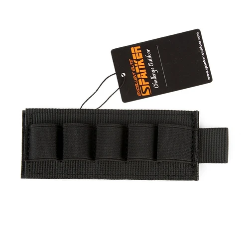 MPN: EL124 Black

Features：


The use of high quality nylon tape material, durable

Backside for attachment to magic sticker surfaces

The shell can carry  shotguns, shotgun bullets are did not included

Suitable for outdoor activities, hunting, shooting or other activities

Attaches to any belt, backpack, vest or other Molle equipments 

Specifications:

Material : 1050D Nylon