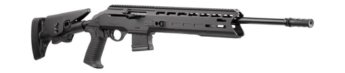 Adler Arms AD500 Tactical, Telescoping Stock

The Adler Arms AD500 Tactical is a versatile and feature-packed semi-automatic rifle designed for reliability, customization, and performance. Chambered in .223 Remington with an 18.6" barrel, the AD500 Tactical provides excellent accuracy while offering a modern platform suitable for range use, training, and recreational shooting.

Built with a durable aluminum receiver and free-floating M-LOK handguard, the AD500 Tactical provides a lightweight yet rigid setup for improved accuracy and accessory customization. The full-length Picatinny top rail allows for easy optic mounting, while the M-LOK handguard provides multiple attachment points for lights, grips, bipods, and other compatible accessories.

The rifle features a 3-port muzzle brake to help reduce recoil and muzzle rise, allowing for faster follow-up shots and improved control. Its AR-15 magazine compatibility provides shooters with access to a wide selection of readily available magazines.

A telescoping stock allows for quick length-of-pull adjustments, providing a more comfortable fit for different shooters and shooting positions. Combined with the rifle's ergonomic design and modular accessory options, the AD500 Tactical can be easily configured to suit individual preferences.

Whether you're looking for a reliable range rifle, a training platform, or a modern sporting rifle setup, the Adler Arms AD500 Tactical delivers the features, adaptability, and performance today's shooters demand.

Features:

Chambered in .223 Remington
18.6" Barrel
Free-Floating M-LOK Handguard
Full-Length Picatinny Top Rail
AR-15 Magazine Compatible
3-Port Muzzle Brake
Adjustable Telescoping Stock
Durable Aluminum Construction
Lightweight, Modular Design
Ideal for Range, Training, and Sporting Use
Specifications:

Caliber: .223 Remington
Barrel Material: AISI-SAE 4140 ( 42CrMo4)
Berrel Finish: Cerakote
Barrel Length: 18.6" (Threaded)
Receiver: 7075 T6 Aluminium Alloy
Handguard: M-LOK (Aluminium Alloy)
Stock: Telescoping 
Magazine Capacity: 5 Rnd. Removable AR-15 Magazine
Operation: Gas Operated Semi Automatic
Safety: Trigger Block
Sight: N/A
Length: 40.5"
Weight: 6.8 lbs