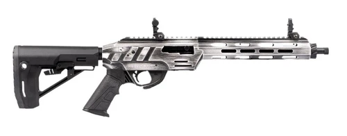Product Details
UPC: 869325101874
Brand: Adler
Classification: Non-Restricted
Caliber/Gauge: 22 LR
Action: Semi-Automatic
Barrel Length: 11.7"
Capacity: 10
Adler Arms RF224 Tactical Semi-Auto

The Adler Arms RF-224 TAC is a feature-packed tactical rimfire rifle built for versatility and reliability. Chambered in .22LR, it’s ideal for plinking, training, or tactical-style shooting — all with affordable rimfire ammo.

This model features a compact 11.7" threaded barrel and a lightweight M-LOK handguard, allowing for easy customization with lights, grips, and accessories. It also uses an AR-style Mil-Spec buffer tube and stock, as well as a standard AR pistol grip, making it highly modular and familiar for AR users. Flip-up sights are included, and the upper receiver is optics-ready with a full-length Picatinny rail.

*****NOTE: With the included 597 adapter, you're able to use Remington 597 25-round magazines.*****

Specifications:

Cartridge: 22 LR
Barrel Length: 11.7 in
Barrel Threads: 1/2x28
Barrel Finish: Blued
Stock Finish: Distressed White
Stock Material: Synthetic
Stock Type: Adjustable
Rear Sight: Flip-Up
Front Sight: Flip-Up
Magazine Type: Detachable
Capacity: 10
Action Type: Semi-Auto
Classification: Non-Restricted
Part #: RF224TACDWH