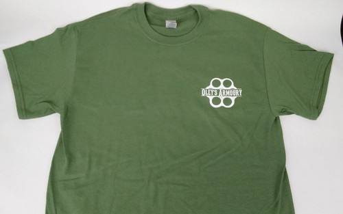 Oley's Armoury T-Shirt Large - OD Green