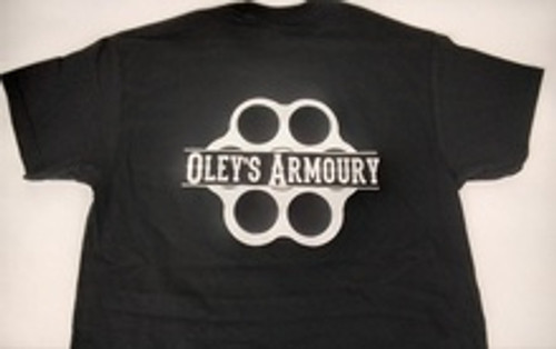 Oley's Armoury T-Shirt XXXL- Black 