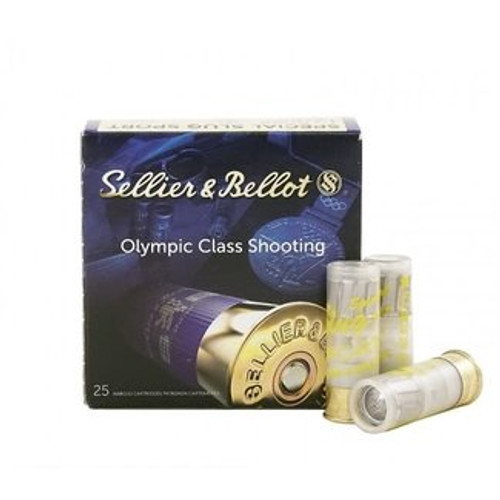 Description
Sellier &amp; Bellot 12ga 2-5/8″ 1oz Special Sport Slug Box of 25
Sellier and Bellot has been producing cartridge ammunition since 1825. The year 2009 saw one of the milestones in the history of the company, the Brazilian company Companhia Brasileira de Cartuchos S.A. (CBC), also known under the name of Magtech, became the owner of Sellier & Bellot. Another group member is the German company MEN, a globally renowned producer of small-arms ammunition for the military, police, and commercial markets. Due to the merger into one group, the mentioned companies have become more competitive and rank among the largest producers in the world.

Today Sellier and Bellot produce ammunition using high quality components which is the choice of hunters, competitive shooters, law enforcement agencies and militaries around the world. This ammunition is new production, non-corrosive.

Technical Information

Gauge: 12
Shell Length: 2-5/8″
Slug Type: Special Sport (rifled)
Slug Weight: 1 oz
Ballistics Information:
Muzzle Velocity: 1345 fps