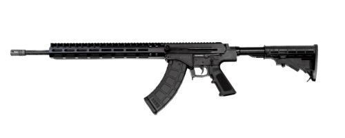 Features:
Accepts AK mags
AR-15 buffer tube and stock
Non-Reciprocating Charging Handle
Slim, Sleek design
Comes with (1) AK Magazine
WK180-C Gen2 Upper & Lower
Uses standard AR-15 length trigger, hammer pin and safety
Gen 2 lower doesn't need a stock adapter or special trigger/hammer pins
Ambi-Safety
External bolt catch
You get: (1) WK181-C Gen 2 Rifle (1) Magazine

You need to get separately: Ammo, and lots of it.

Compatible with: Picatinny and M-LOK accessories, 7.62x39mm ammunition, and Firearms enthusiasts

SPECS
Action: Semi-Automatic
Barrel Finish: Blued
Barrel Length: 18.7
Chamber: 7.62x39mm
Classification: Non-Restricted
Manufacturer: Kodiak Defence
Stock: Synthetic
About the WK181-C

The WK181-C is a lightweight, gas-operated, air-cooled, magazine-fed semi-automatic rifle, and a barrel with a threaded flash hider.

The WK181-C is designed and manufactured in Canada by Kodiak Defence to provide an affordable, reliable, lightweight rifle for recreational shooting. A hybrid design of the venerable AR-180B and AR-15 takes the proven operating system of the AR-180B and allows it to accept AR-15 mil-spec barrel assemblies, handguards, pistol grips, and stock assemblies.

The upper receiver is finished with a 1913 rail to allow the fitting of optics or iron sights (sights not included).

The free float railed handguard allows for the attachment of your favorite accessories with M-LOK on the sides and bottom and Picatinny top.