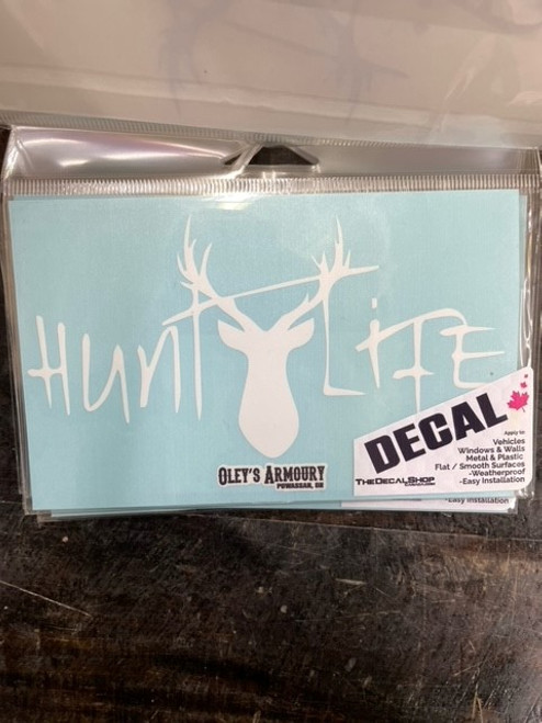 Hunt Life - 4" x 6" White