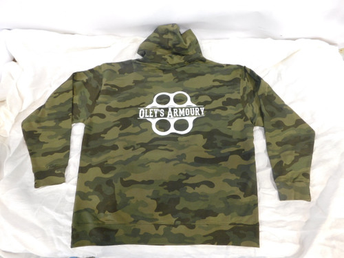 Oley's Armoury Camo Hoodie - Large