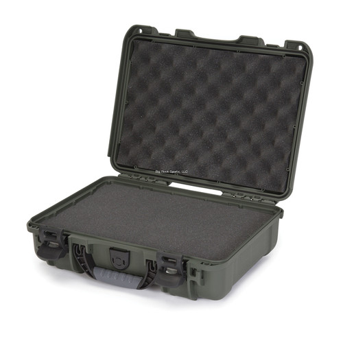 Built to organize, protect, carry and survive tough conditions, the NANUK 910 waterproof hard case is impenetrable and indestructible with a lightweight, tough NK-7 resin shell and its PowerClaw superior latching system.

With NANUK’s exclusive locking and latching system, your case stays shut and secured until you are ready to open it. The NANUK 910 is built to take abuse so your gear doesn’t.
The NANUK 910 protective case comes with a soft grip and ergonomic handle to make it easy to transport.

It also features stainless steel hardware and integrated handle stay to keep the handle out of harm’s way when traveling or during shipping. This transport case is also equipped with an automatic pressure release valve and an integrated bezel system to accommodate custom panels without needing to drill holes so the case stays watertight.
Exterior (LxWxH)
363 mm x 282 mm x 120 mm
14.3 in x 11.1 in x 4.7 in
Interior (LxWxH)
336 mm x 234 mm x 104 mm
13.2 in x 9.2 in x 4.1 in
Lid Depth
1.3 in33 mm
Base Depth
2.8 in71 mm
Internal Volume
8.2 L
Weight (Empty)
3 lb1.4 kg
Temperature Range
Min -20°F (-29°C ) | Max 140°F (60°C)
Material
Lightweight NK-7 resin
Max Buoyancy
17 lb7.7 kg
Padlock Holes
⌀ 0.3 in⌀ 7.62 mm
Airline Carry-On
Yes