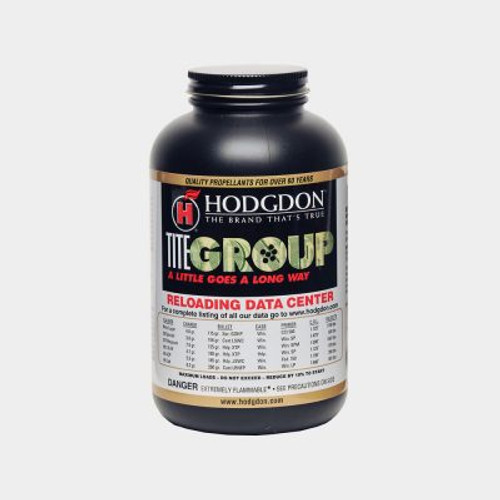 TITEGROUP
As the name implies, this spherical propellant was designed for accuracy. Titegroup’s unique design provides flawless ignition with all types of primers, including lead-free versions.

Unlike pistol powders of the past, powder position in large cases (45 Colt, 357 Magnum and others) has virtually no effect on velocity and performance. Cowboy Action, Bullseye and Combat Shooters should love this one!

Titegroup has it all – low charge weight, burns clean, mild muzzle report and superb, uniform ballistics.