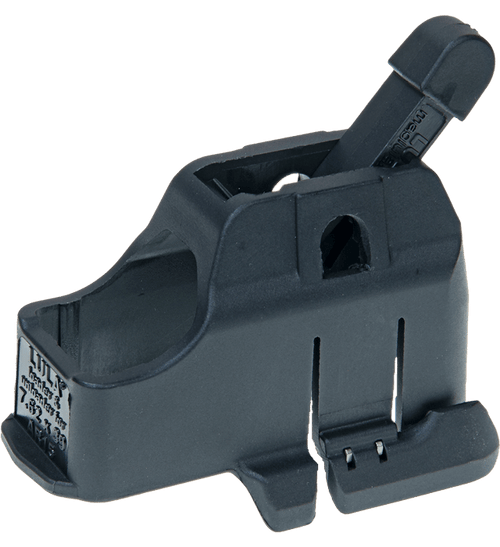 Rifle Mag Loaders
AR15 7.62×39 LULA® loader & unloader
For AR15 7.62×39 magazines

 
p/n: LU11B

icon
Durable reinforced polymer
icon
Eliminates thumb pain & injury
icon
Eliminates wear on feed lips
icon
Lightweight & fit in pocket
icon
Prolongs magazine life
icon
Reliable in all weather
icon
Simple to use
icon
Super-fast unloading

Tested to work well* with the following mags:
 

AR Stoner
ASC
Cproducts
D&H
Franklin Armory 10rd California (providing LULA internal rear ribs are filed a bit to fit this mag)
ProMag (excluding the 5rd mag)