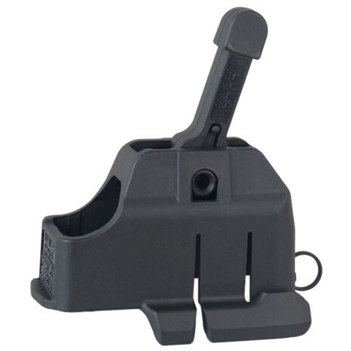 M4 / AR15 5.56 / .223 LULA® Loader & Unloader
M4 / AR15 LULA® loader and unloader for all such metal and plastic 5.56mm / .223 magazines, including PMAG’s and Lancer.

GEN. II
After 17 years of production we’ve created a more compact, lighter, smoothly-operated loader & unloader. Further, the new loader fits and releases from both magazines held by a magazine-coupler. Part number and price remain unchanged.

Loads 10, 20, 30, 40 & 100 round 5.56 / .223 magazines, like:
M4 / AR15 USGI (NATO STANAG 4179)
Magpul PMAG
Lancer
Hexmag
H&K metal 416 / SA80
Beretta AR 70-90
SIG Arms (black mags)