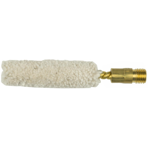 410 Gauge 100% Cotton Mop

100% Cotton Bore mop made with a brass core. They are made of the highest quality construction possible. Mops can be used for quick cleaning and bore lubrication. Mops are especially excellent when using oil for bore lubrication because they create foaming action that helps in the lubrication process.

Features:
·         Pro-Shot Exclusive Quick Clean/Mop Design
         100% Cotton Thick Fill
·         American Standard Shotgun #5/16-27 Threads
·         Made in USA