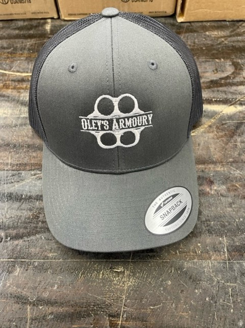 Oley's Armoury Grey Snapback Ballcap 