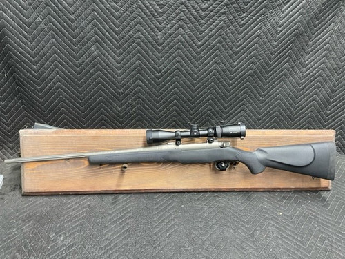 Used Mossberg Patriot 270 22" 4+1 Stainless w/Vortex Crossfire II 3-9x40 -Unfired