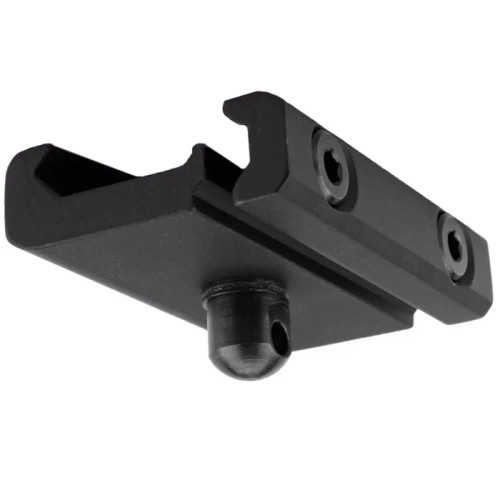 PRODUCT DETAILS
DETAILS
The adapter allows you to mount bipods that use standard swivel studs to picatinny rails, this makes it possible to use a wider variety of bipods on your firearm

FEATURES
Optimize your shooting setup with the GrovTec bipod stud rail adaptor. This innovative accessory provides a convenient and versatile attachment point for bipods, enhancing your shooting experience. Explore GrovTec's precision-engineered solutions and elevate your firearm setup with the bipod stud rail adaptor. Experience improved stability and ease of use, enhancing your shooting accuracy.