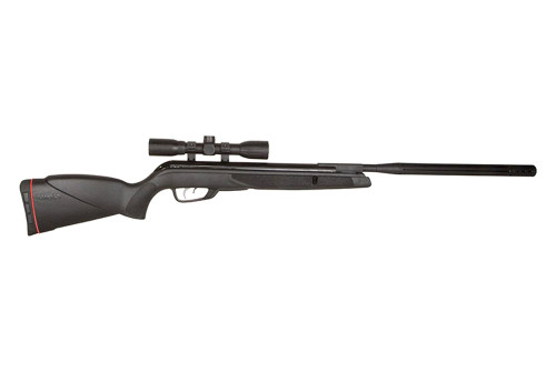 Gamo Wildcat Storm is a high-performance air gun designed specifically for the Canadian
market. It is available in two caliber options: .177 (1300 feet per second) and .22 (1000 feet per
second). This exceptional air gun is equipped with the latest technologies, including IGT (Inert
Gas Technology), SAT (Smooth Action Trigger), and a ventilated rubber recoil pad. With a scope
package that includes a Gamo 4X32 scope with rings, this air gun delivers unmatched accuracy
and power.
 
Key Features

1. IGT (Inert Gas Technology): The Wildcat Storm incorporates the revolutionary IGT
piston, replacing traditional spring-powered mechanisms. This innovative technology
offers higher velocity, reduced vibration, and an extended lifespan, giving you improved
knockdown power and accuracy.
2. SAT (Smooth Action Trigger): The SAT trigger is a patent-pending development by Gamo,
designed to enhance shooting precision. With its smooth action pull and crisp, clean
feel, the SAT trigger allows you to shoot like a professional, maximizing pinpoint
accuracy.
3. Scope Package: Each Wildcat Storm comes with a Gamo 4X32 scope with rings. This
shockproof and fog-proof scope is specifically designed to withstand the unique
demands of air gun shooting, providing clear and precise sight picture.
4. Weight: 5.64 lbs.
 
WILDCAT-STORM
6110067855HP47 NEW-WILDCAT STORM (.22) with 4X32 Scope 1000fps .22 1000