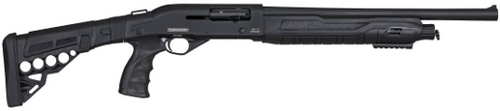 Federation Firearms SA-12 Defender, 12ga 3″ semi-automatic shotgun, adjustable synthetic stock plus bird’s head grip. 18.5″ Barrel. 3 Chokes.