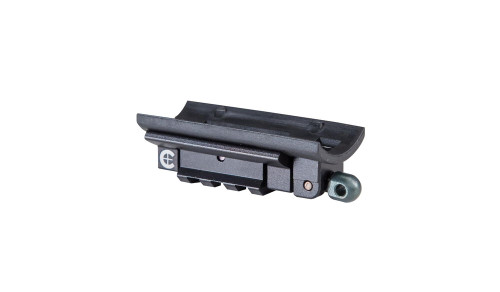 The Caldwell® Pic Rail Adapter is perfect for utilizing both your shoulder sling and a pic rail mounted accessory at the same time.  By adjusting the tension on the front and rear T20 screws you can change the vertical angle of the Pic Rail Adapter to align with the barrel instead of the stock. A curved “fore-end style” profile ensures a perfect mating surface for the bipod.

Features
Ability to align the adapter with the barrel instead of the stock