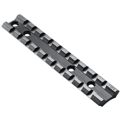 These versatile bases from Weaver help give your gun a versatile edge. Multi Slot Bases are constructed of tough, lightweight Aluminum so they can withstand the most powerful recoil. They accept all Weaver Top Mount Rings and accommodate the mounting of devices such as scopes, red dots and laser optics, while allowing for optimal eye relief.

This base is designed exclusively for the Benelli Super Black Eagle II shotgun*
Finish: Matte
Includes base & screws
Part Numbers: 48339 / 93AT