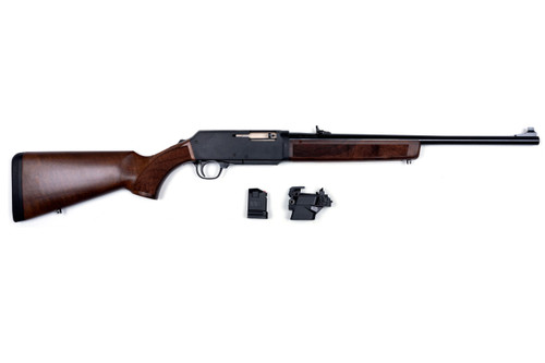 MODEL	
HOMESTEADER

ACTION	
SEMI-AUTOMATIC

Barrel Finish	
BLUED

BARREL LENGTH	
18.6"

CALIBRE	
9 MM

CLASSIFICATION	
NON RESTRICTED

MANUFACTURER	
HENRY

STOCK	
WOOD

FIREARM TYPE	
RIFLE

UPC	
HENRY