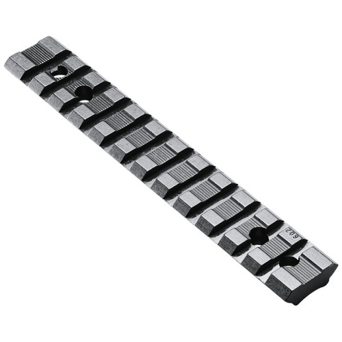 These versatile bases from Weaver help give your gun a versatile edge. Multi Slot Bases are constructed of tough, lightweight aluminum so they can withstand the most powerful recoil. They accept all Weaver Top Mount Rings and accommodate the mounting of devices such as scopes, red dots and laser optics, while allowing for optimal eye relief.

One-piece multi-slot design for maximum versatility
Made in America
Cross-lock channel accepts all Weaver cross-lock rings
Lightweight aluminum construction designed to stand up to the roughest recoil
Fits: Savage Axis series Pre-June 2021

6-48screws