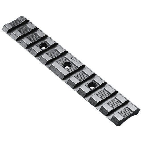 Features of Weaver One-Piece Matte Black Base 48336
One-piece tactical multi-slot base
Constructed of aluminum
Product Info for Weaver One-Piece Matte Black Base 48336
The Weaver Multi-Slot 414T Remington 597 Base helps give your gun a versatile edge. The Multi-Slot Base is constructed of tough, lightweight aluminum so it can withstand the most powerful recoil.

The Weaver Bases accept all Weaver Top Mount Rings and accommodate the mounting of devices such as scopes, red dots, and laser optics while allowing for optimal eye relief. Cross-lock channel accepts all Weaver cross-lock rings.