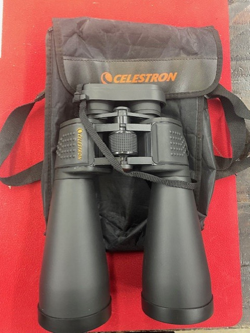 Used Celestron SkyMaster 15x70 Long Eye Relief Binoculars w/Soft Case