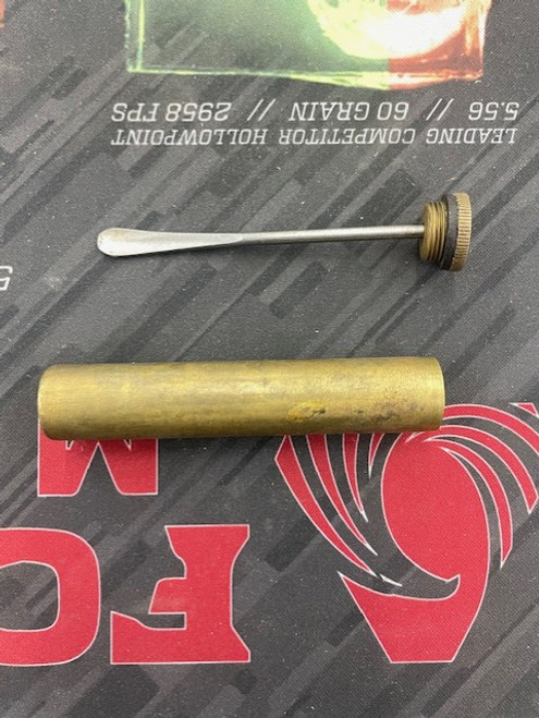 Used WW1 MK IV J.J.B Stamped Enfield Oiler w/Spoon