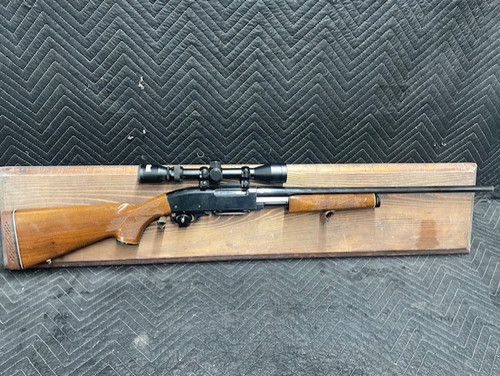 Used Remington 7600 270 22" w/Bushnell 3-9x40 Scope *Lite Rust Spots by Muzzle, Missing Sights and Shaved Recoil Pad*