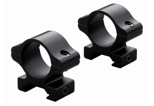 Leupold’s aluminum Rifleman® mounts are an economical alternative to steel mounts, yet these rings and bases still provide the strength and accuracy you expect from Leupold®. This model is designed to fit any riflescope with a 1" maintube. Our Rifleman mounting systems add exceptional strength to your rifle without adding excessive weight. Rifleman scope rings are made with the proven cross-bolt design and will fit Rifleman scope bases, as well as any Weaver-style scope base. The Rifleman 2-piece bases provide a reliable, highly stable platform for mounting Weaver-compatible optics. Constructed of anodized aluminum with steel screws, these bases install easily on a variety of rifles and shotguns, and offer lasting rigidity for reliable performance in tough environments. Nothing is more crucial than the link between your scope and firearm. That’s why our mounts are every bit as rugged and dependable as the Leupold optics they secure. And with a huge variety of mounting systems to pick from, you're sure to find the perfect match for your firearm and style of shooting.

Specifications
More Information
Material	Aluminum
Base Cant	No
Ring Height Style	Low
Ring Diameter	1 inch
Ring Height (in)	.61
Weight (oz)	1.7
Keeper Clamp Torque	14 in-lbs
Ring Top Screw Torque	26 in-lbs
