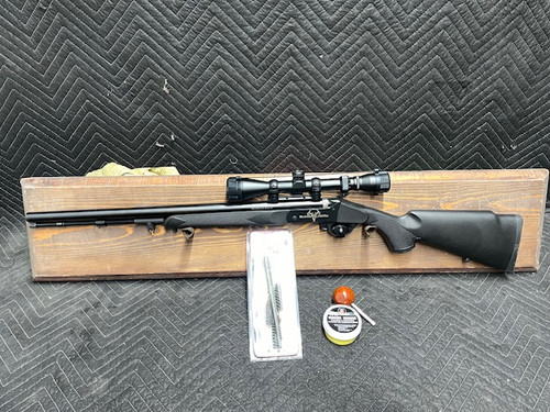 Used Traditions Buckstalker XT 50cal Black Powder Inline w/Scope & Cleaning Equip Used Traditions Buckstalker XT 50cal Black Powder Inline w/Scope & Cleaning Equip