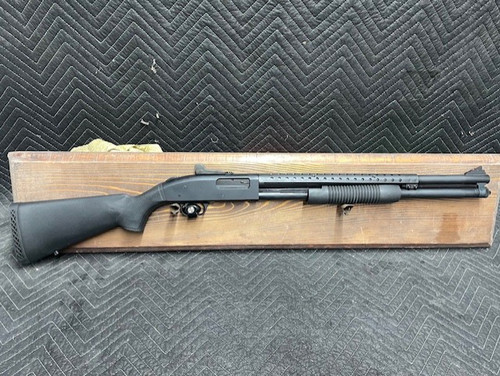 Used Mossberg 500 Tactical 12 Gauge 3" 21" w/Heatshield & Ghost Ring Sights Used Mossberg 500 Tactical 12 Gauge 3" 21" w/Heatshield & Ghost Ring Sights