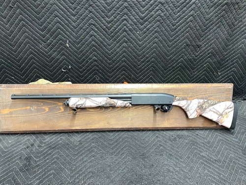 Used Remington 870 20 Gauge 3" 21" Compact Mossy Oak Pink Blaze
