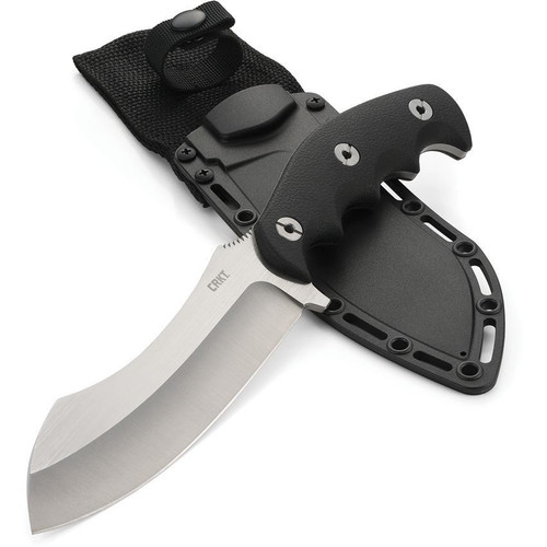 Cuts through the worst case scenario.

Designed by knifemaker Russ Kommer, the Catchall™ gets its name from it’s ability to perform in a range of situations. A fixed blade design with sheepsfoot blade shape, this multifunctional tool isn’t just a handy camp kitchen knife, it’s a versatile outdoor must-have.
Easy to Sharpen:  High carbon stainless steel blade takes an edge well
Useful Utility:  Sheepsfoot blade shape provides cutting utility
Classy Appearance:  satin finish blade has a modern look
Strong and Lightweight:  Glass-reinforced nylon handle is durable and lightweight
Secure Grip:  Contoured handle for exceptional control
Gear Compatible:  Durable thermoplastic sheath with mounting options
Blade Details
Blade Steel 8Cr13MoV
Blade Edge Plain
Blade Finish Satin
Measurements
Blade Length 5.51" (140.03 mm)
Blade Thickness 0.13" (3.35 mm)
Overall Length 10.25" (260.35 mm)
Weight 7.50 oz. (212.62 g)
Other
Handle Material Glass-Reinforced Nylon w/Rubber Overlay
Style Fixed Blade Knife with Sheath
Sheath Material Thermoplastic
Care Guide
Properly maintaining your knife not only prolongs its life - it also makes for a safer and more enjoyable cutting experience. To keep your knife in prime working condition, keep it sharp, clean, dry, well-oiled, and a in good working order. See our detailed care guide for more information on knife care and maintenance.