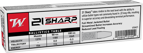 Winchester Game & Target 21 Sharp 37g FMJ - 100rds
