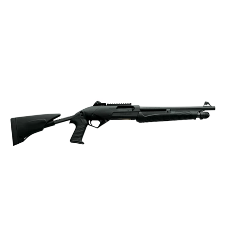 Benelli Super Nova Tactical Pump Shotgun 12 Gauge 3.5" 14" Barrel, Black Synthetic Pistol Grip Stock, Adjustable — Oley's Armoury