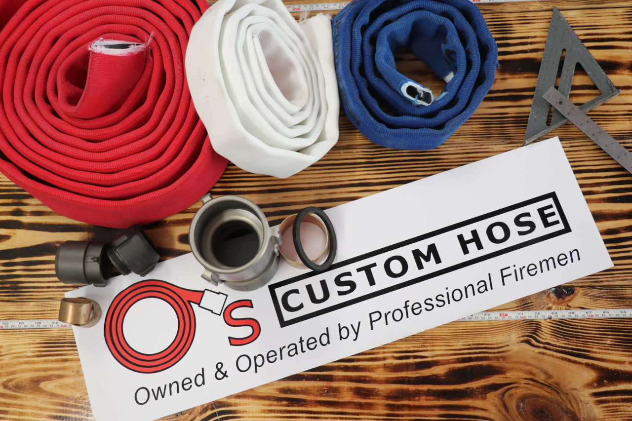 1-1/2" Double Jacket Custom Fire Hose @ 35ft
