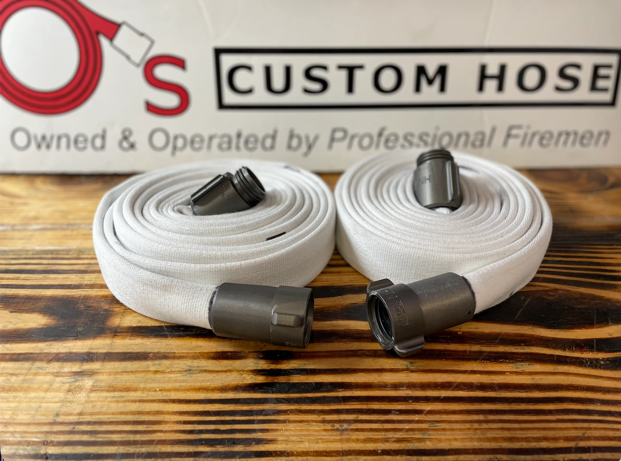 1" Custom Single Jacket Fire Hose @ 10ft