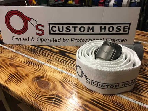 1-1/2" Single Jacket Custom Fire Hose @ 75ft