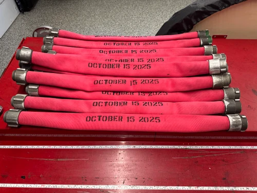1-1/2" Double Jacket Custom Fire Hose @ 5ft