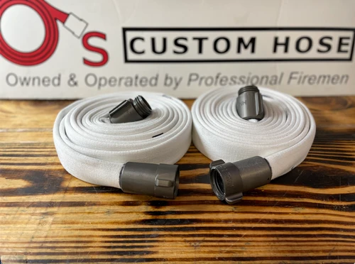 1" Custom Single Jacket Fire Hose @ 10ft