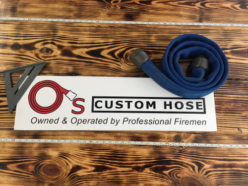 1-3/4" Rubber Custom Fire Hose @ 10ft