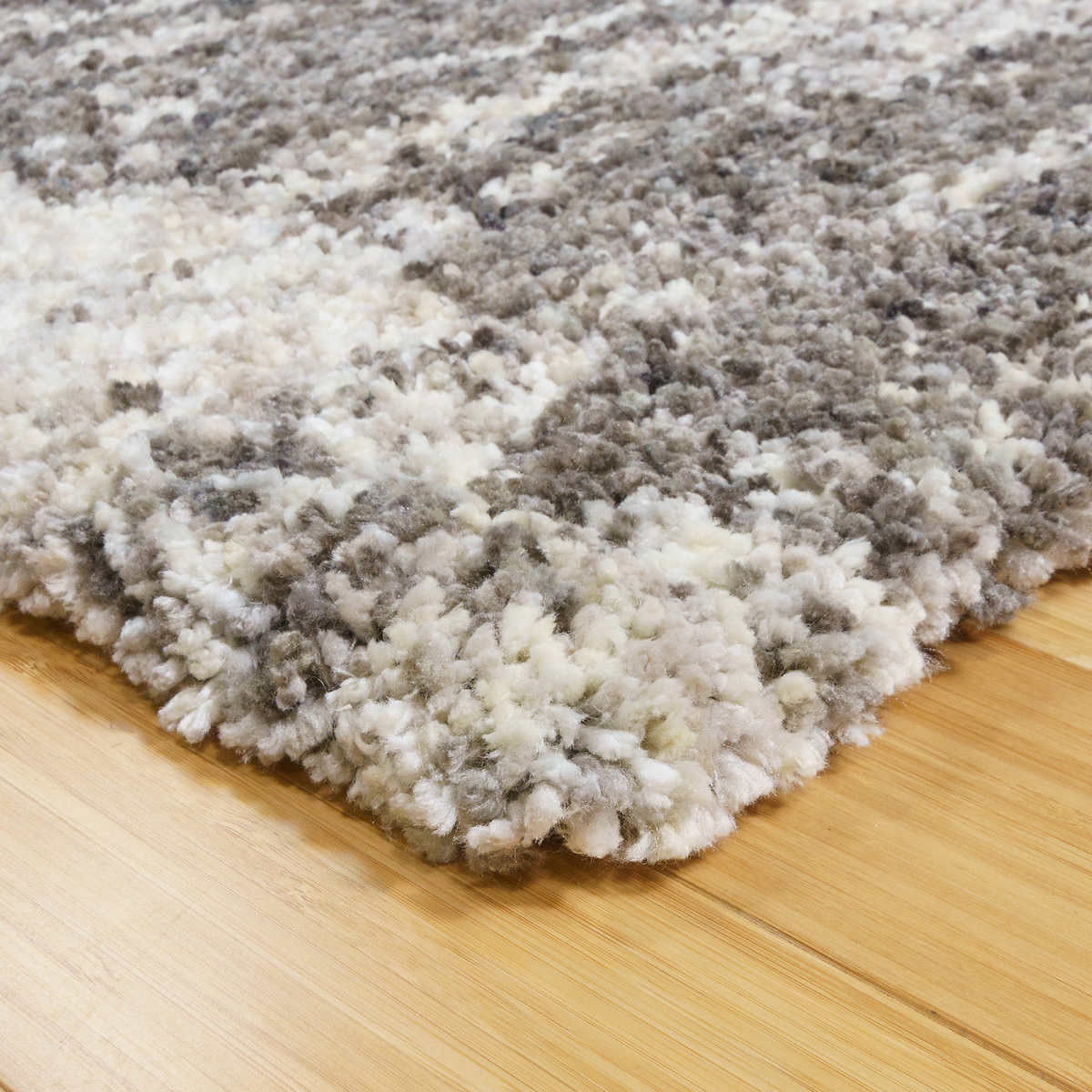 Thomasville Hudson Shag Area Rug OSTIA CHARCOAL 5X7 iLIKENEW