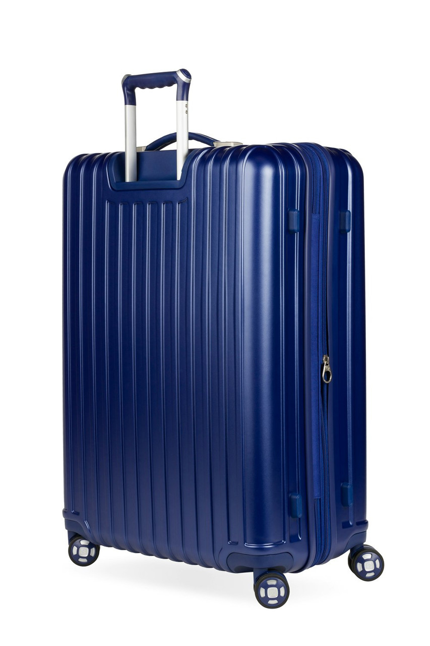 SWISSGEAR Ridge Hardside Carry On Suitcase - Sodalite Blue - iLIKENEW