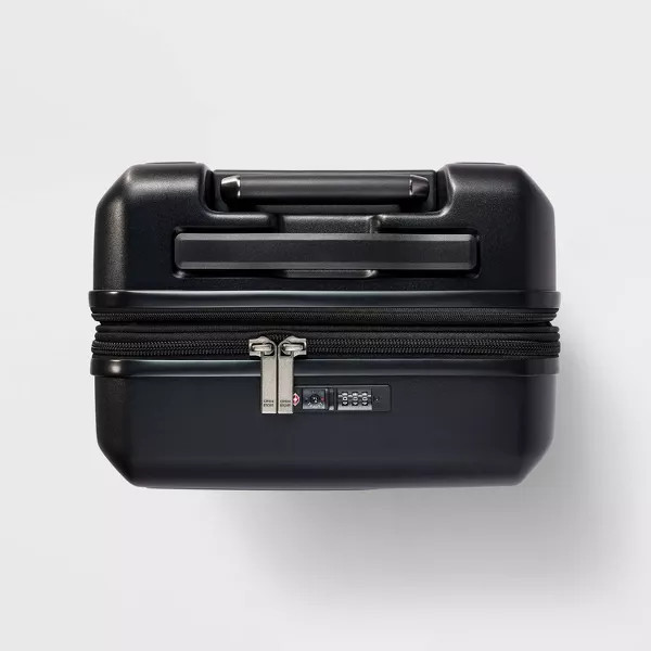 キャリーバッグ・スリング APERTY openbag Black Signature Hardside Carry On Spinner Suitcase Black - Open Story