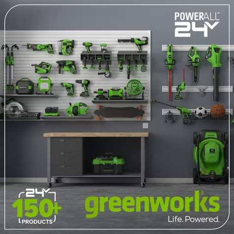 Greenworks POWERALL 3pc Combo Kit - 21