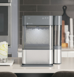 *SCRATCH and DENT* GE Profile OPAL 2.0 24-LB. PORTABLE ICE MAKER WITH NUGGET ICE PRODUCTION AND WIFI - STAINLESS STEEL *SCRATCH and DENT* GE Profile OPAL 2.0 24-LB. PORTABLE ICE MAKER WITH NUGGET ICE PRODUCTION AND WIFI - STAINLESS STEEL