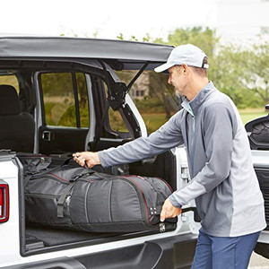 Soft-Sided Foldable Golf Travel Bag - Black Soft-Sided Foldable Golf Travel Bag - Black