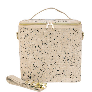 SoYoung Linen Splatter Lunch Bag SoYoung Linen Splatter Lunch Bag
